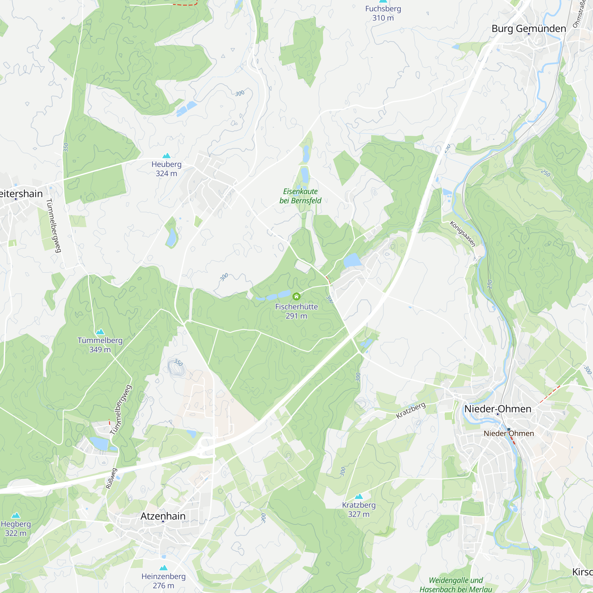 Fischerhütte map