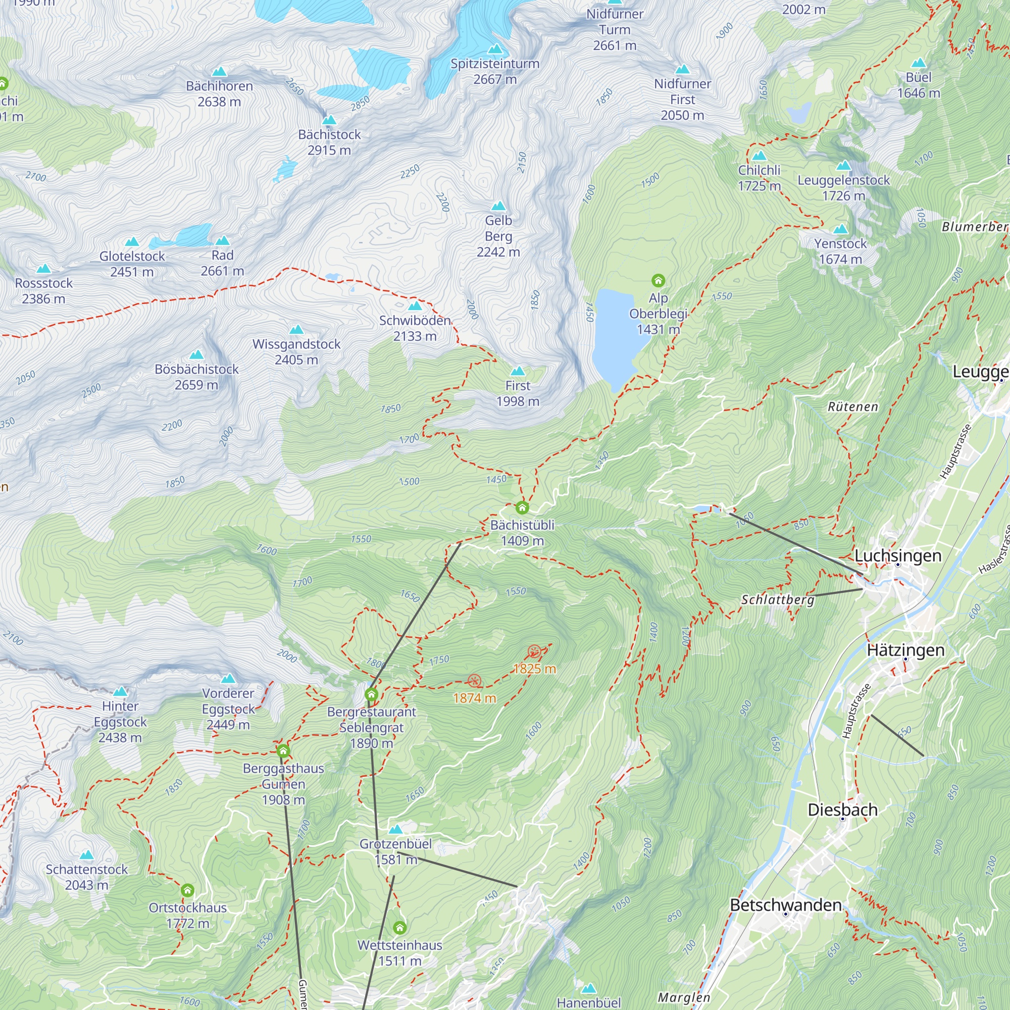 Bö map