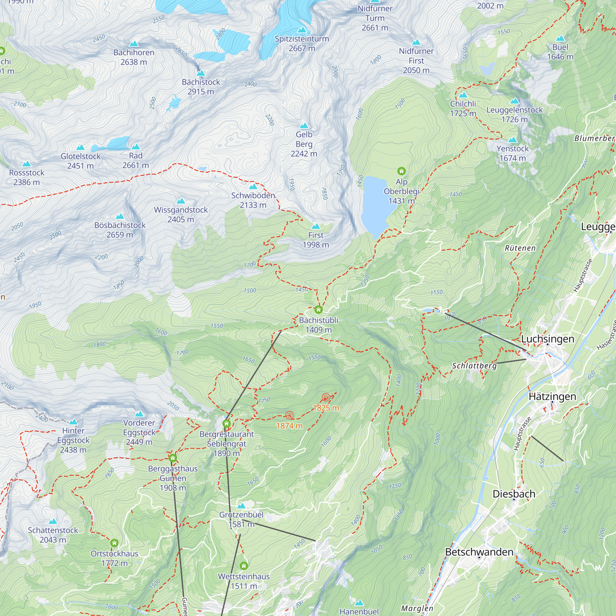 Bö map