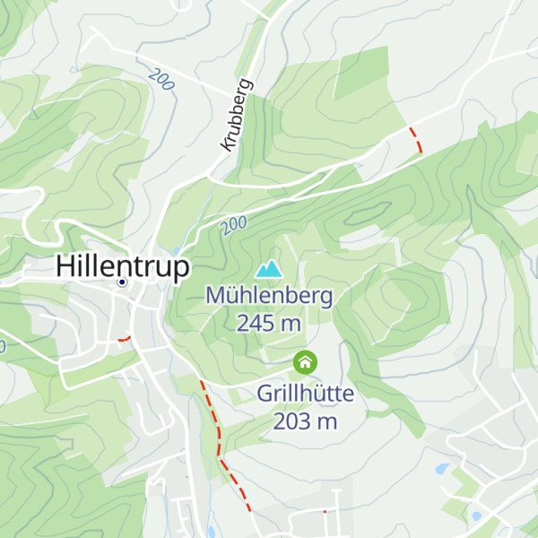 Map of Mühlenberg