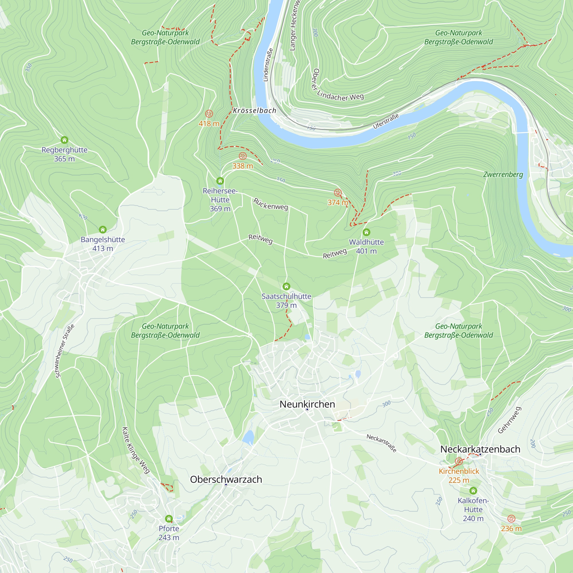 Saatschulhütte map
