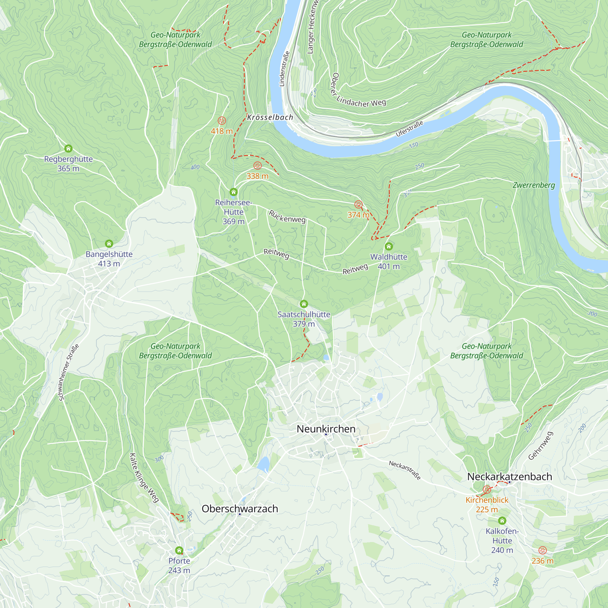Saatschulhütte map