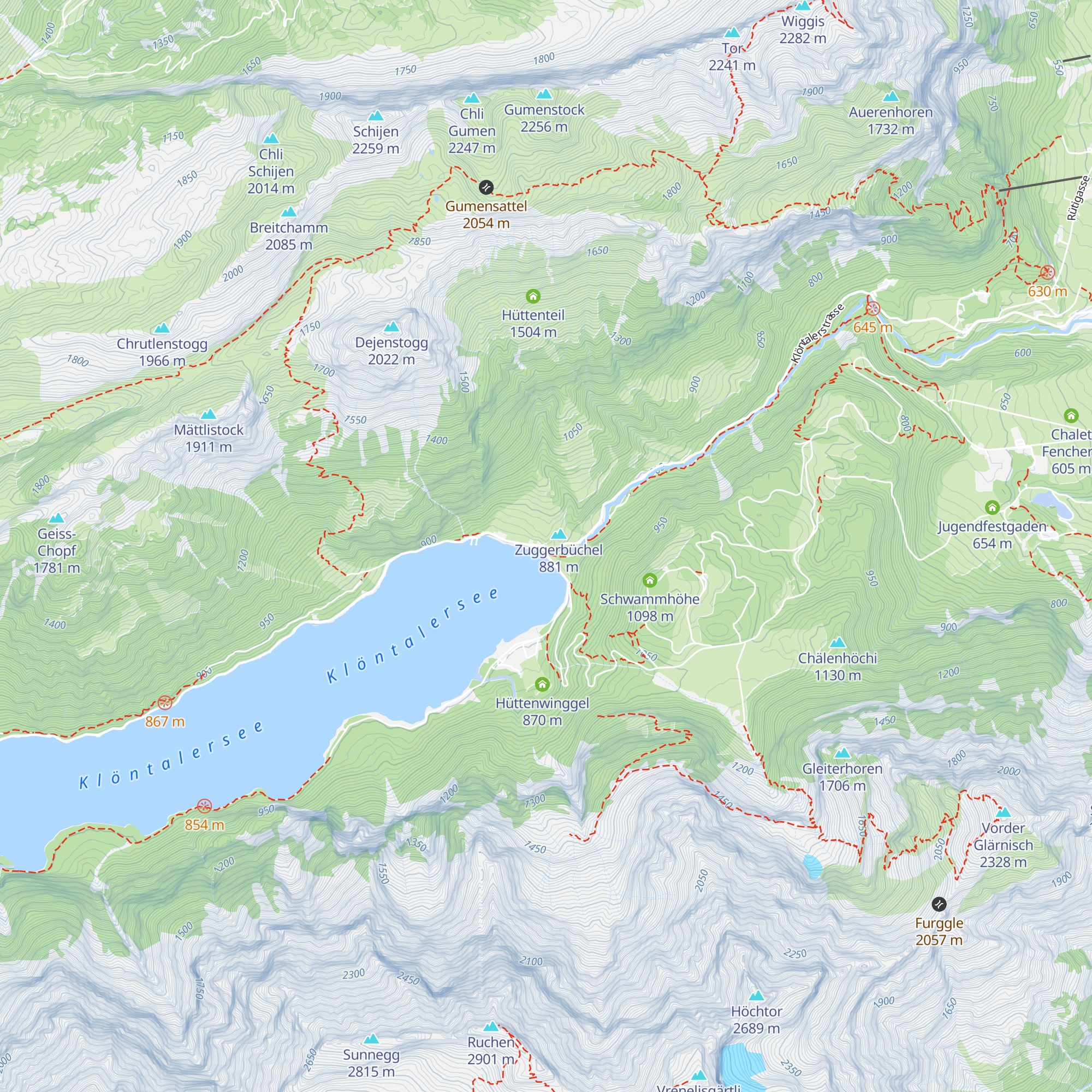 Rhodannenberg map