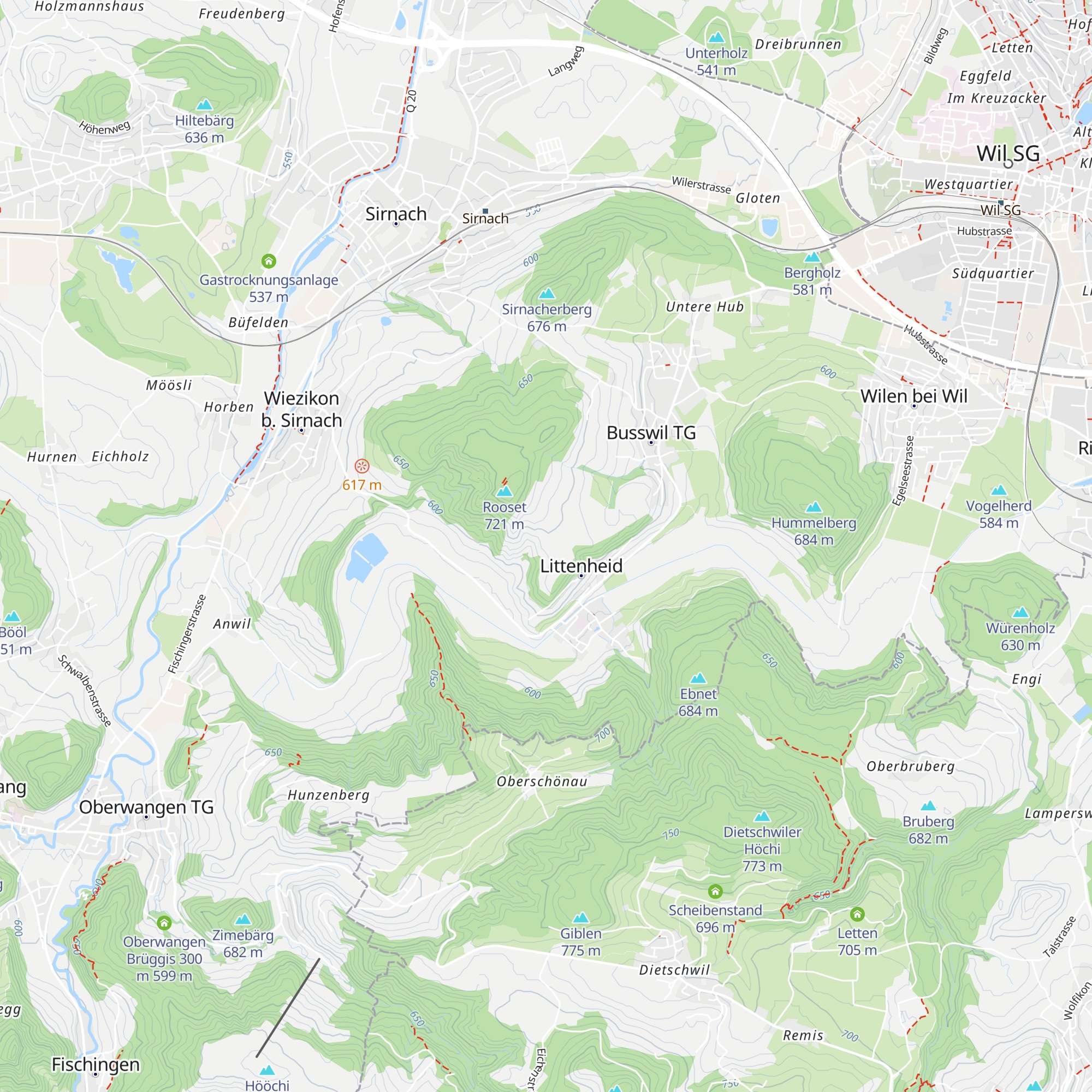 Roosetschür map