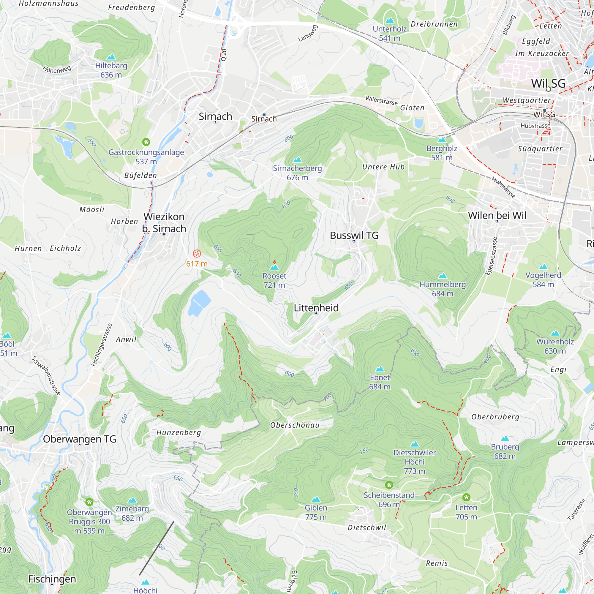 Roosetschür map