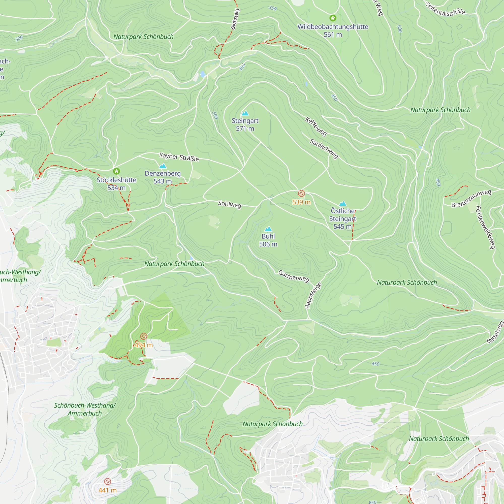 Garmerhütte map