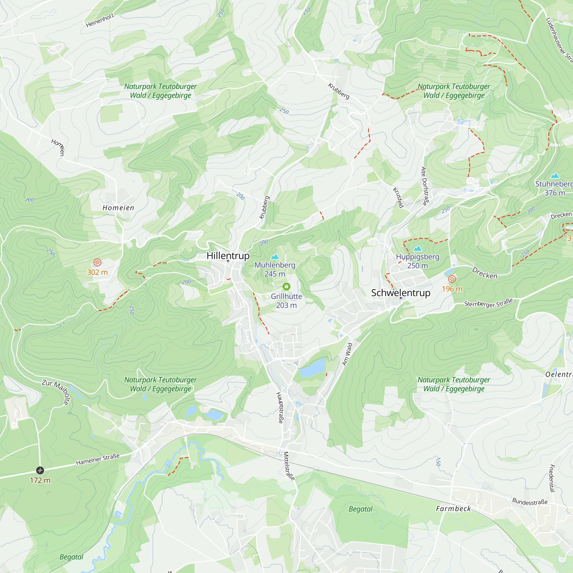 Grillhütte map