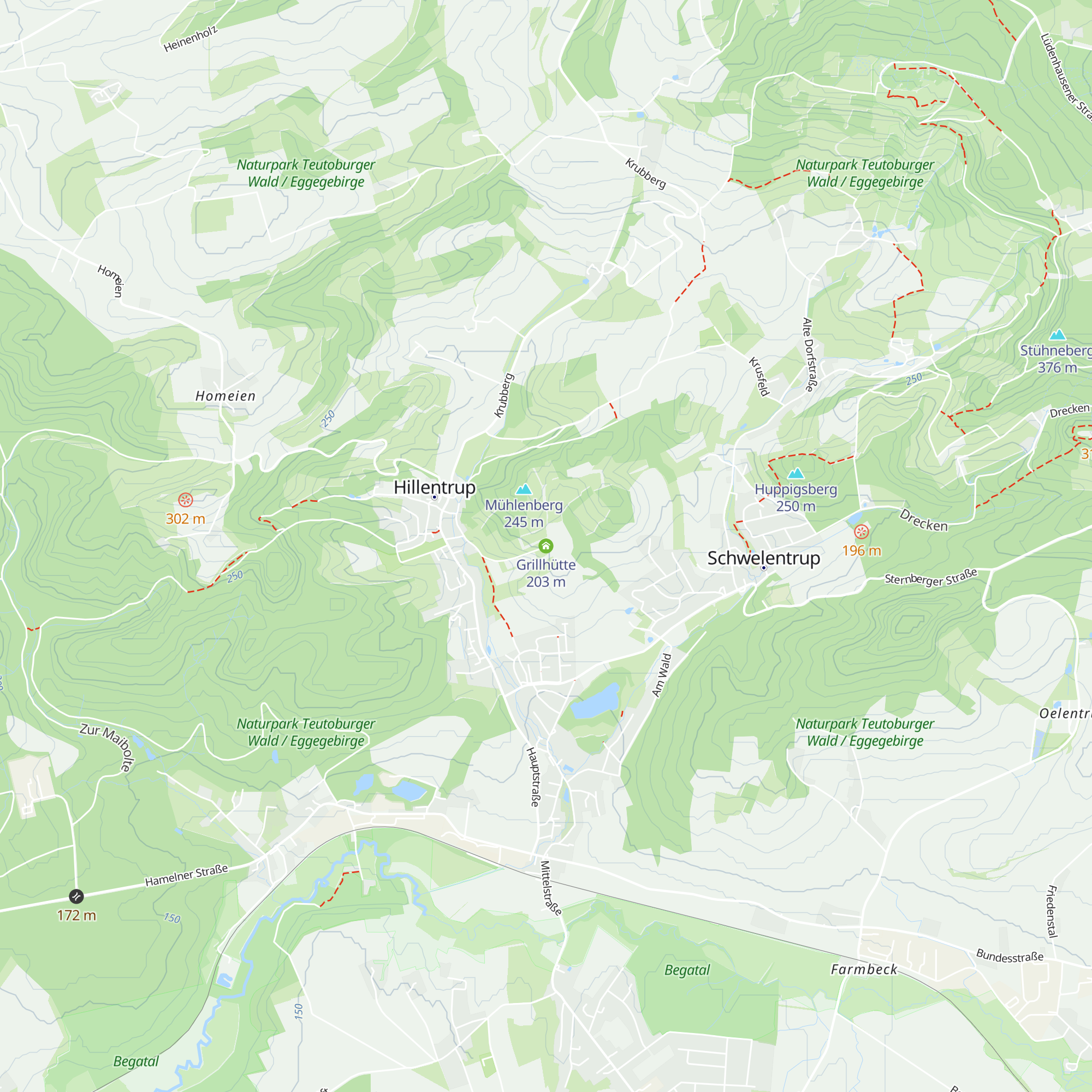 Grillhütte map