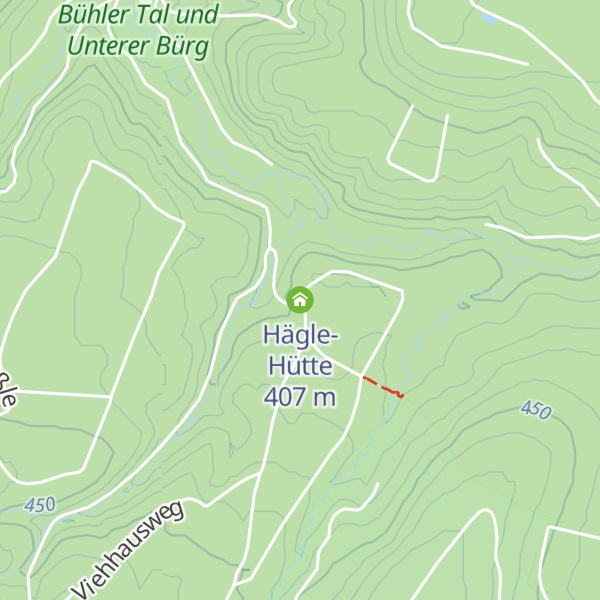 Map of Hägle-Hütte