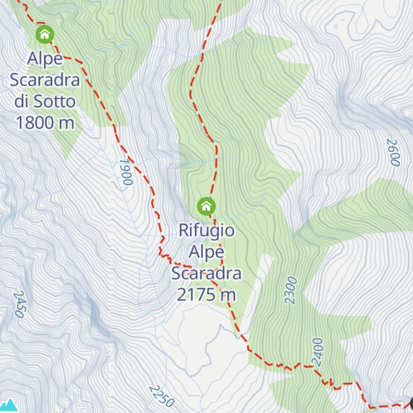 Map of Rifugio Alpe Scaradra