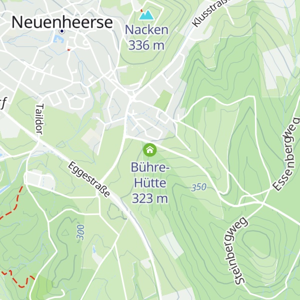 Map of Bühre-Hütte