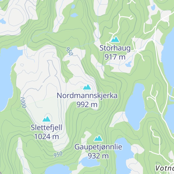 Map of Nordmannskjerka
