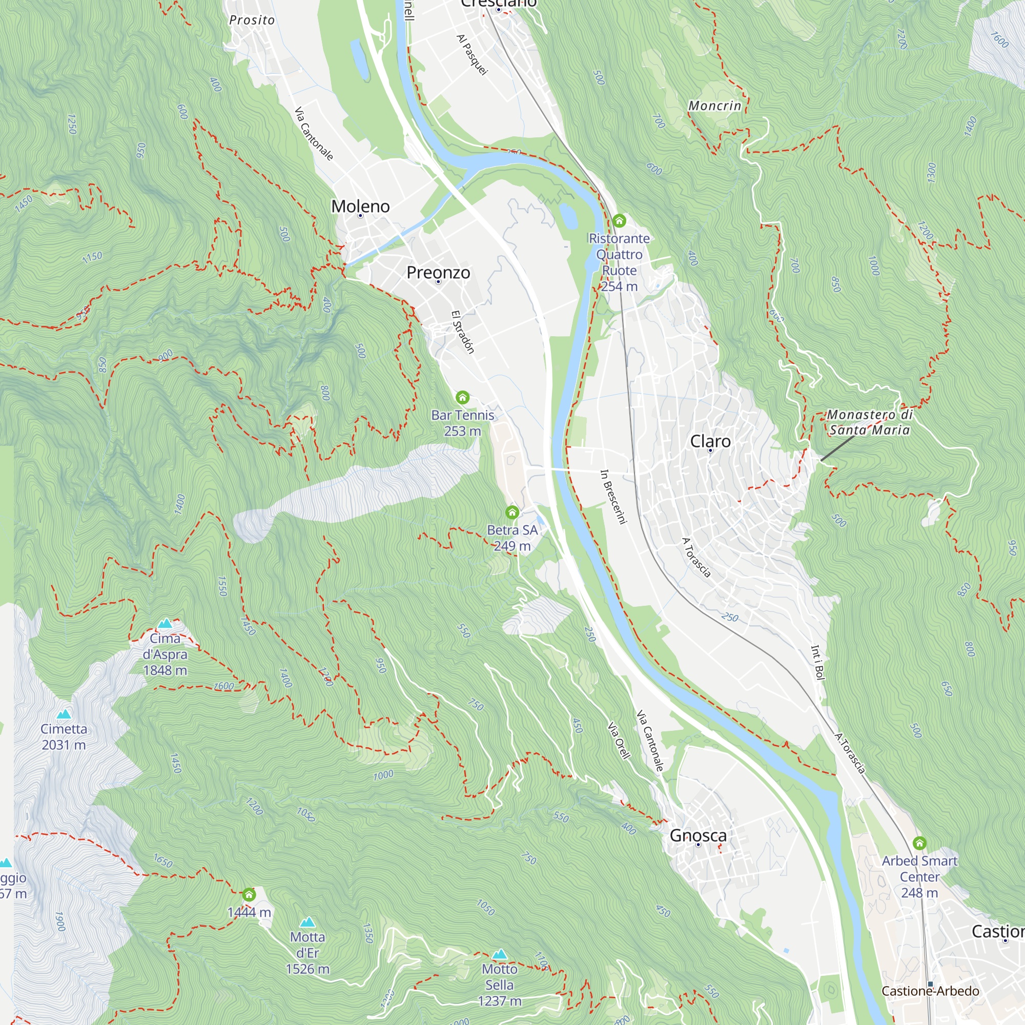 Betra SA map