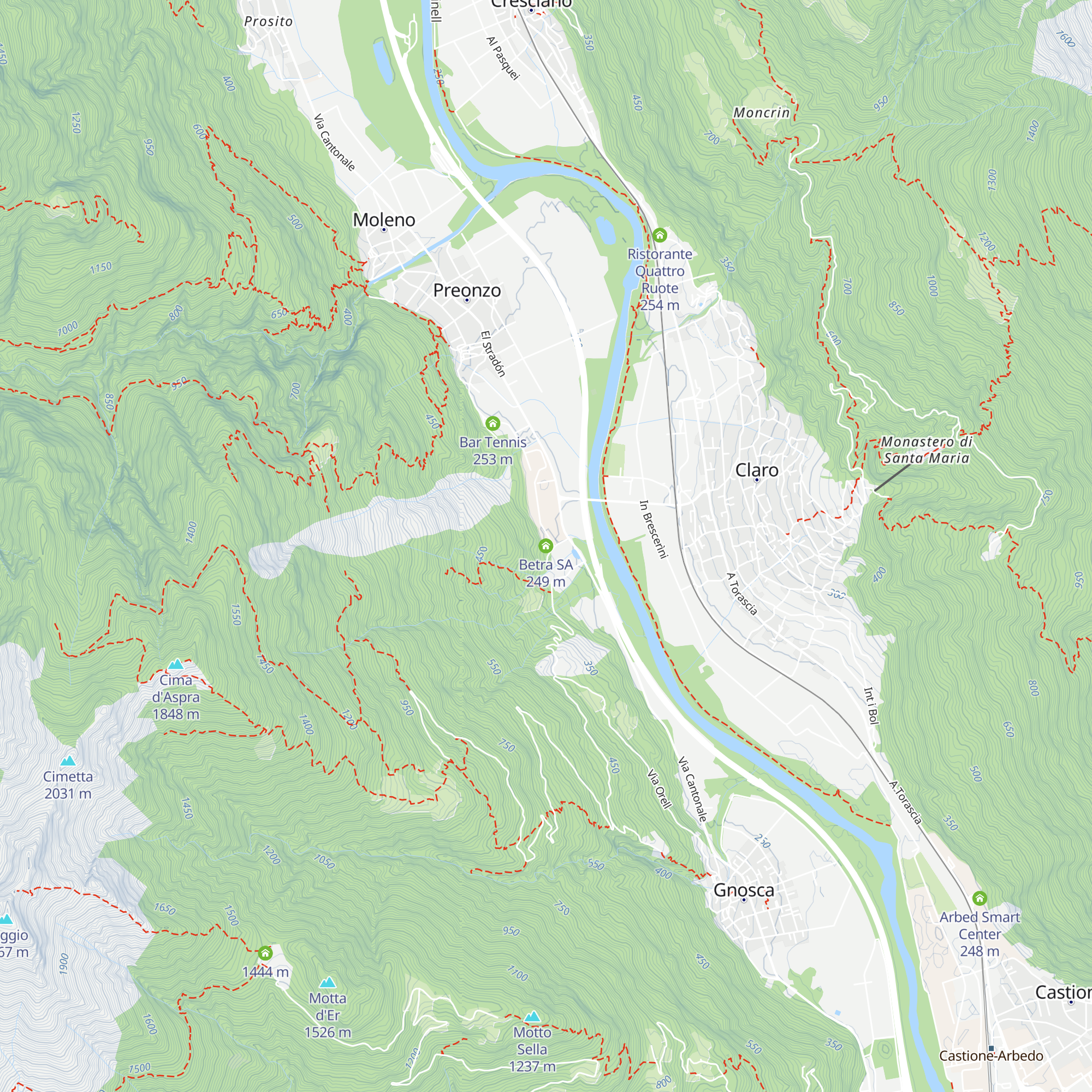 Betra SA map