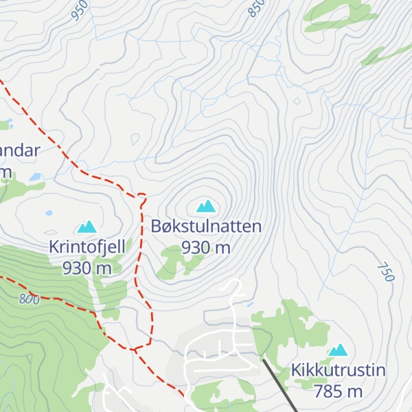Map of Bøkstulnatten