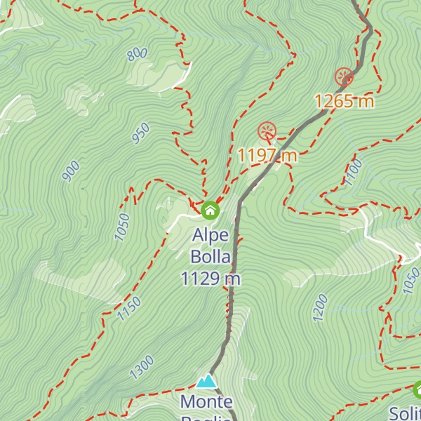 Map of Alpe Bolla