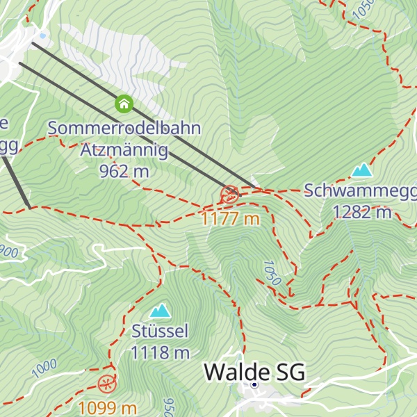 Map of Ober Atzmännig