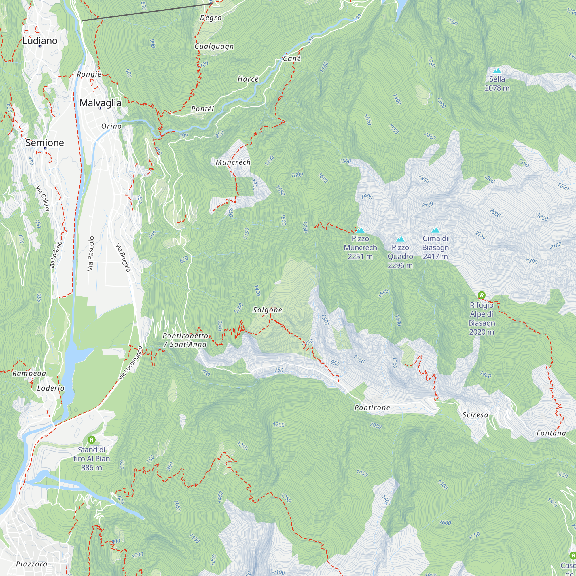 Hotel Paradiso map