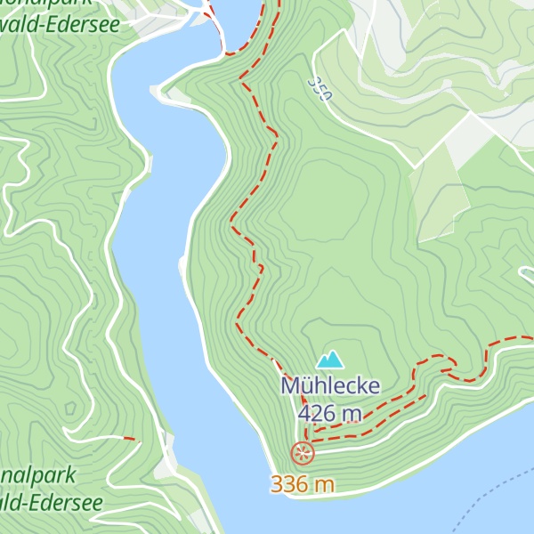 Map of Horst Hühn-Hütte