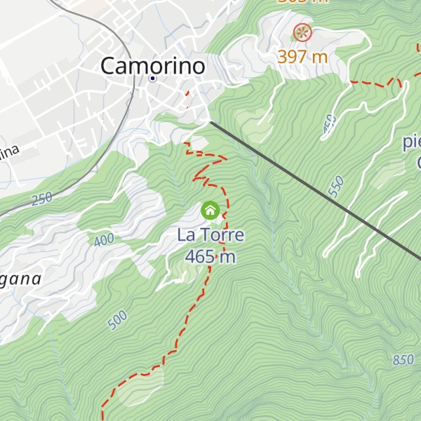 Map of La Torre
