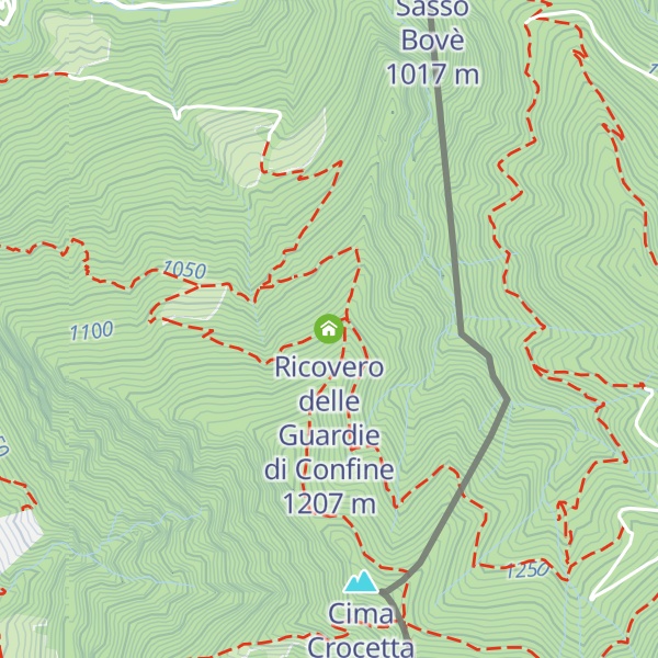 Map of Ricovero delle Guardie di Confine