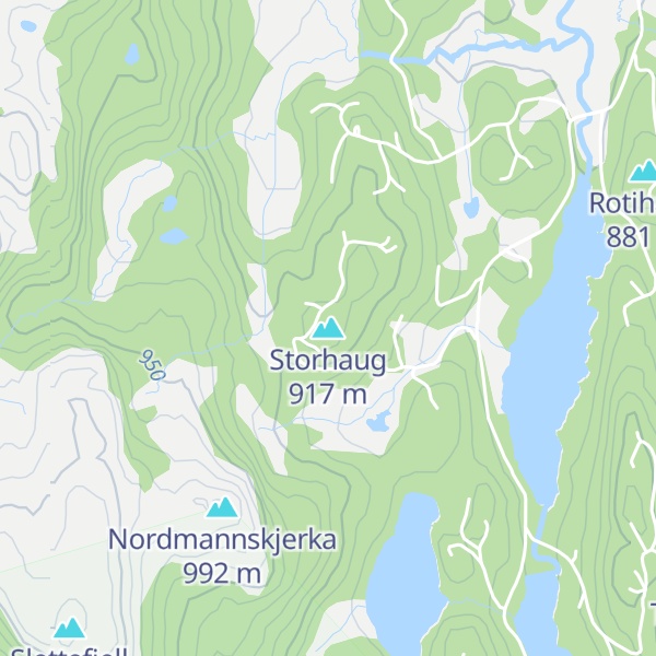 Map of Storhaug