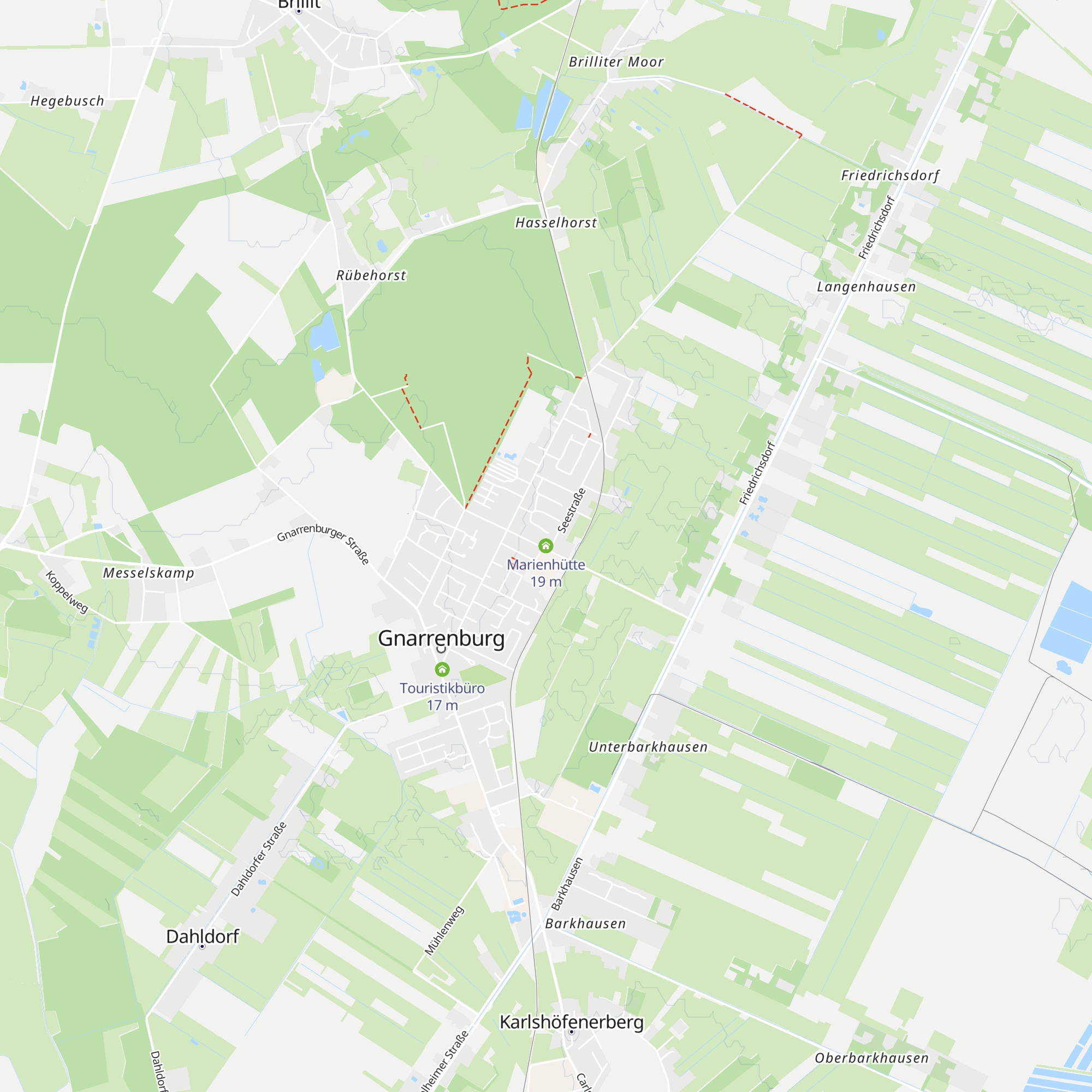 Marienhütte map