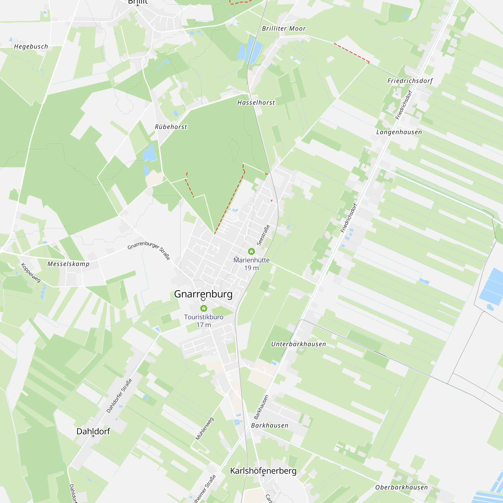 Marienhütte map