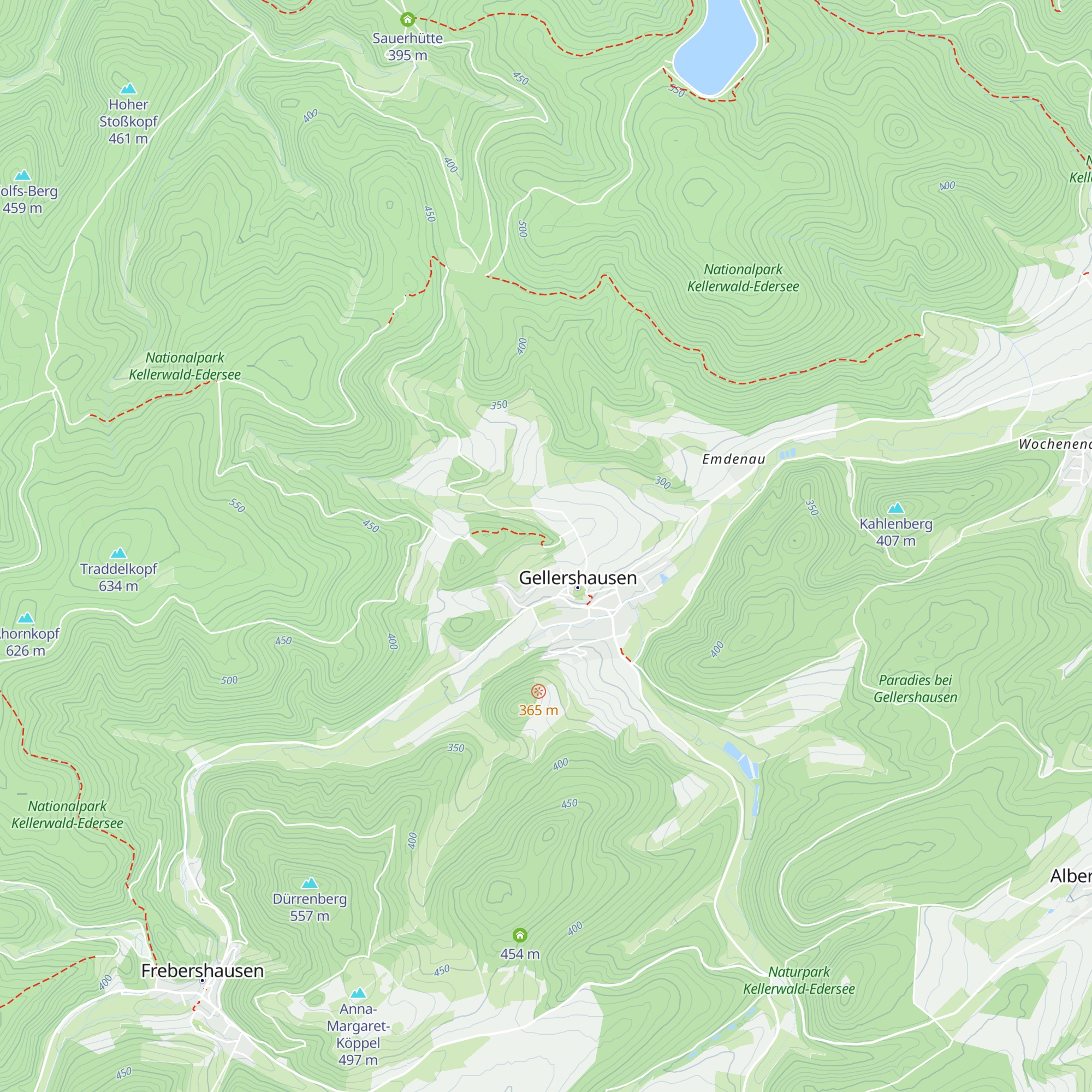 Heinrichshütte map