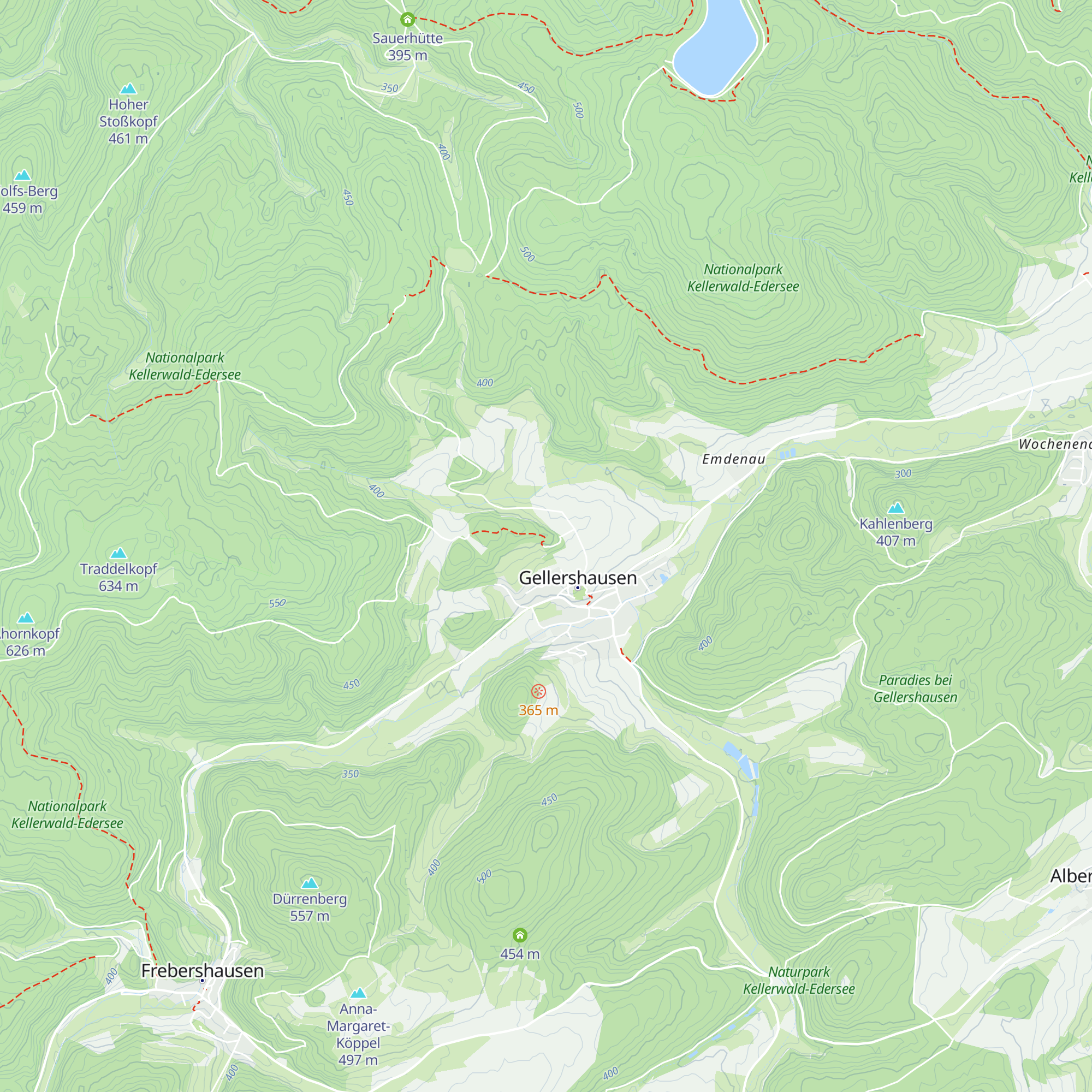 Heinrichshütte map