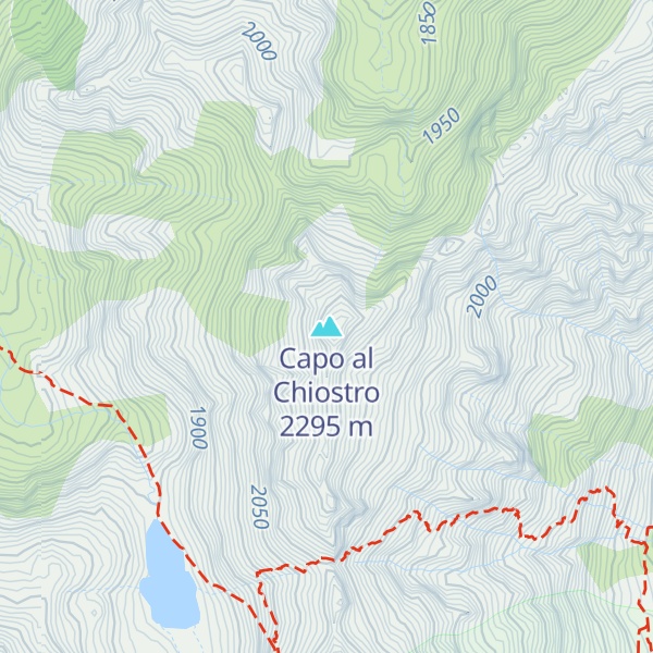 Map of Capo al Chiostro