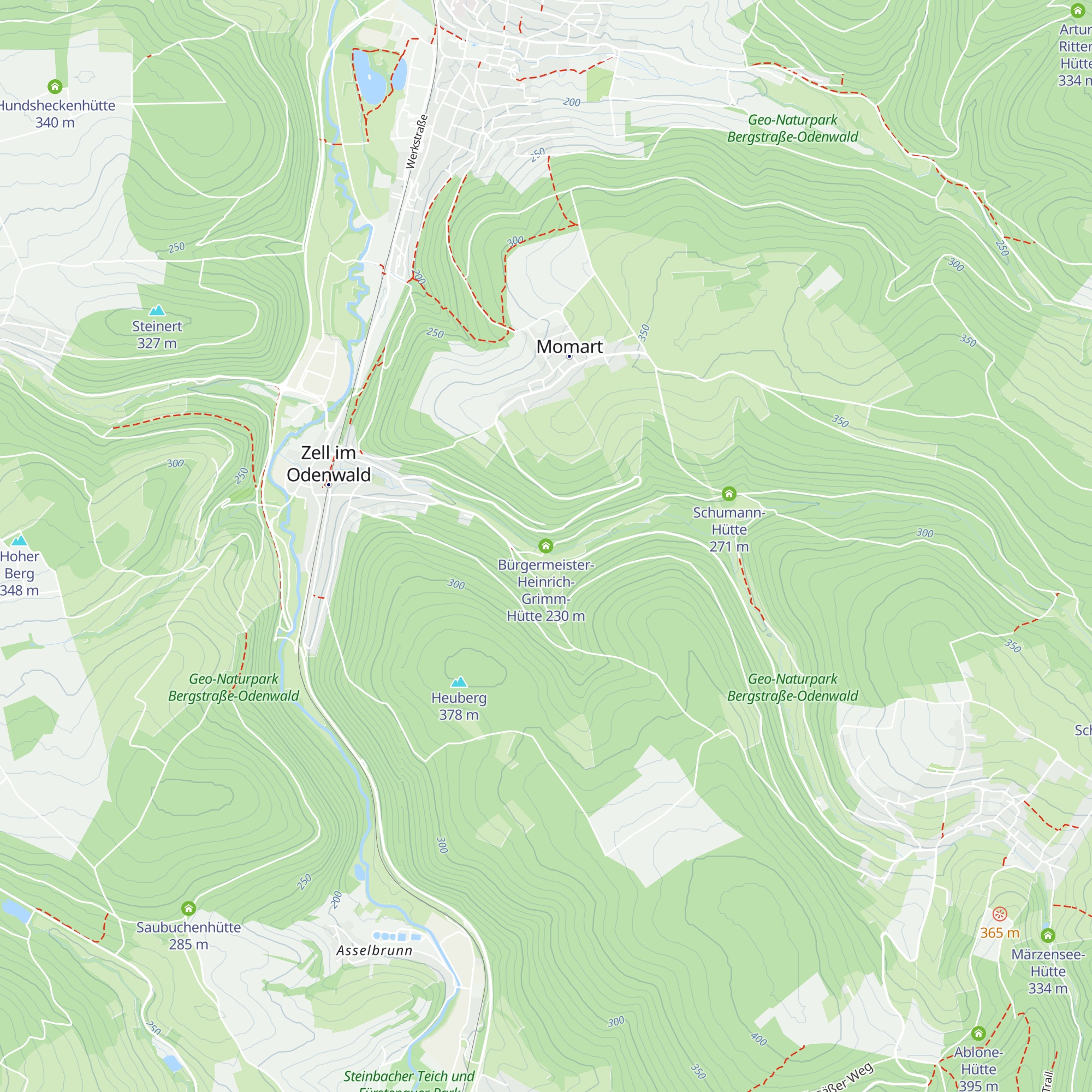 Bürgermeister-Heinrich-Grimm-Hütte map