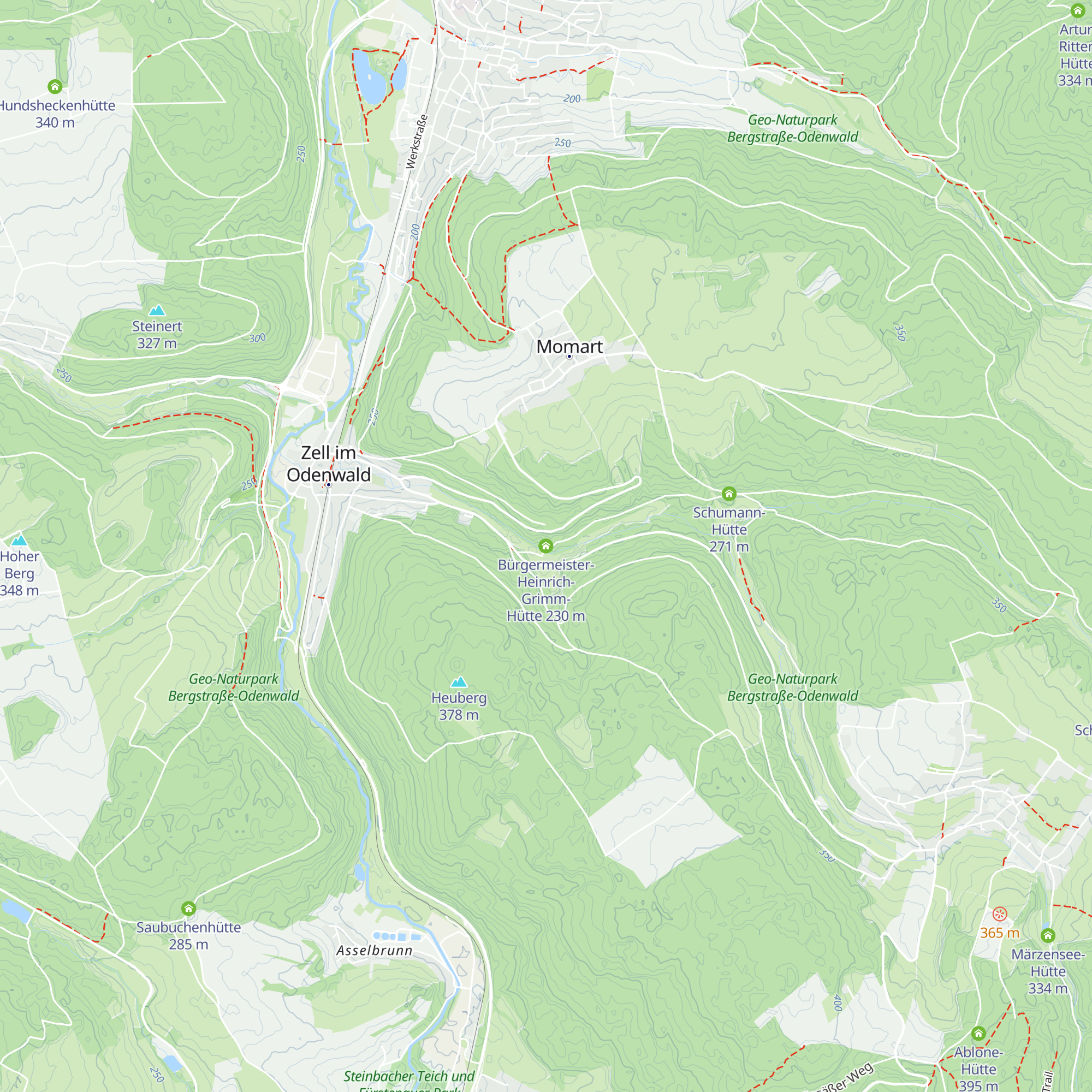 Bürgermeister-Heinrich-Grimm-Hütte map