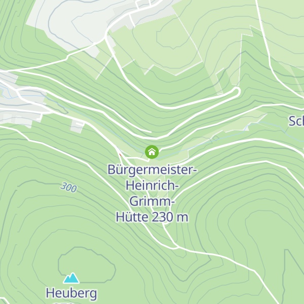 Map of Bürgermeister-Heinrich-Grimm-Hütte
