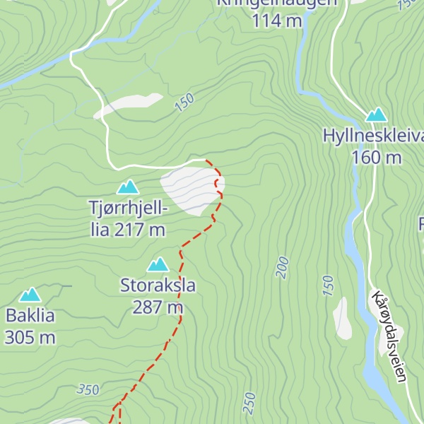 Map of Storlisetra