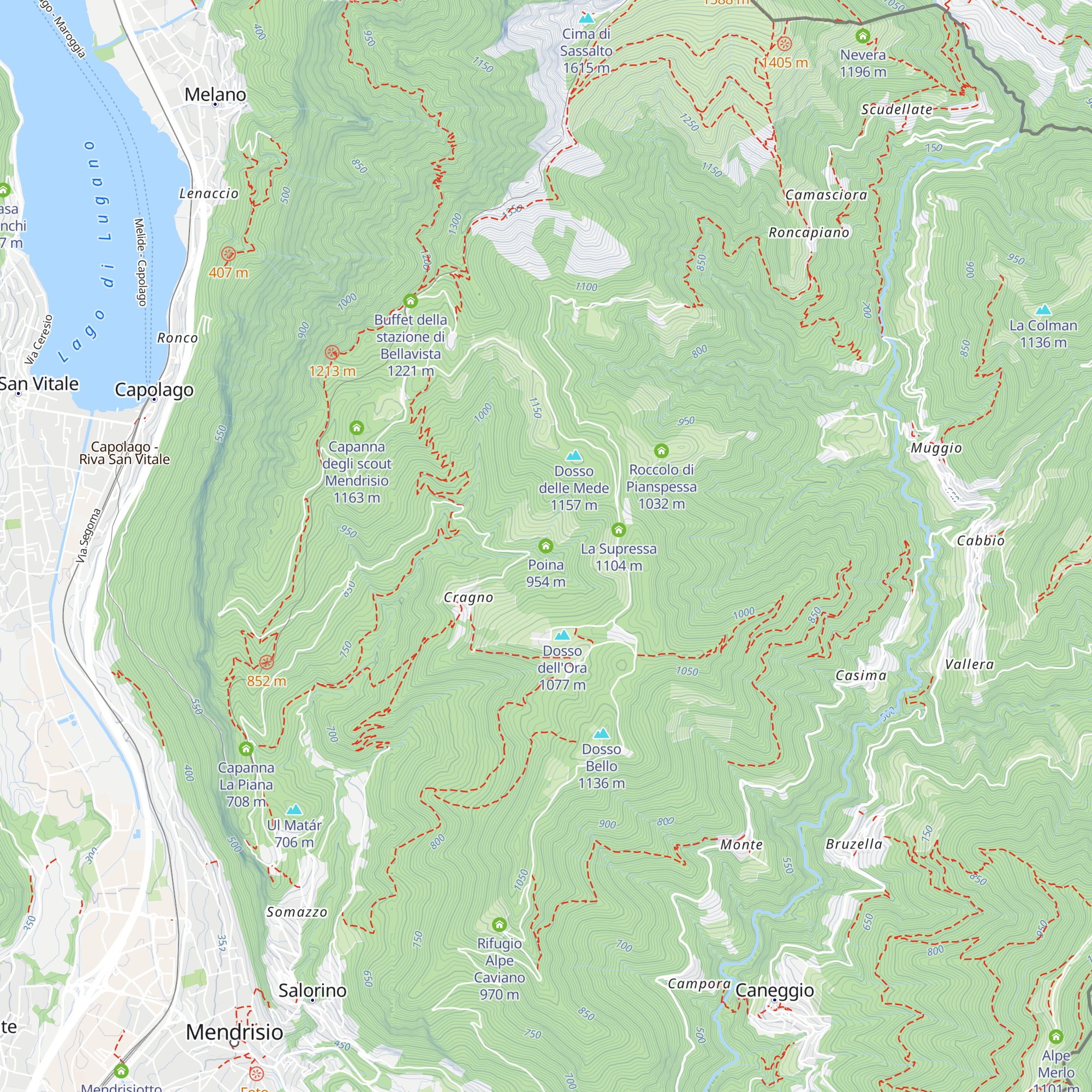 Poina map