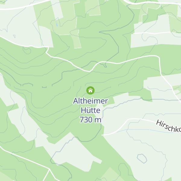 Map of Altheimer Hütte