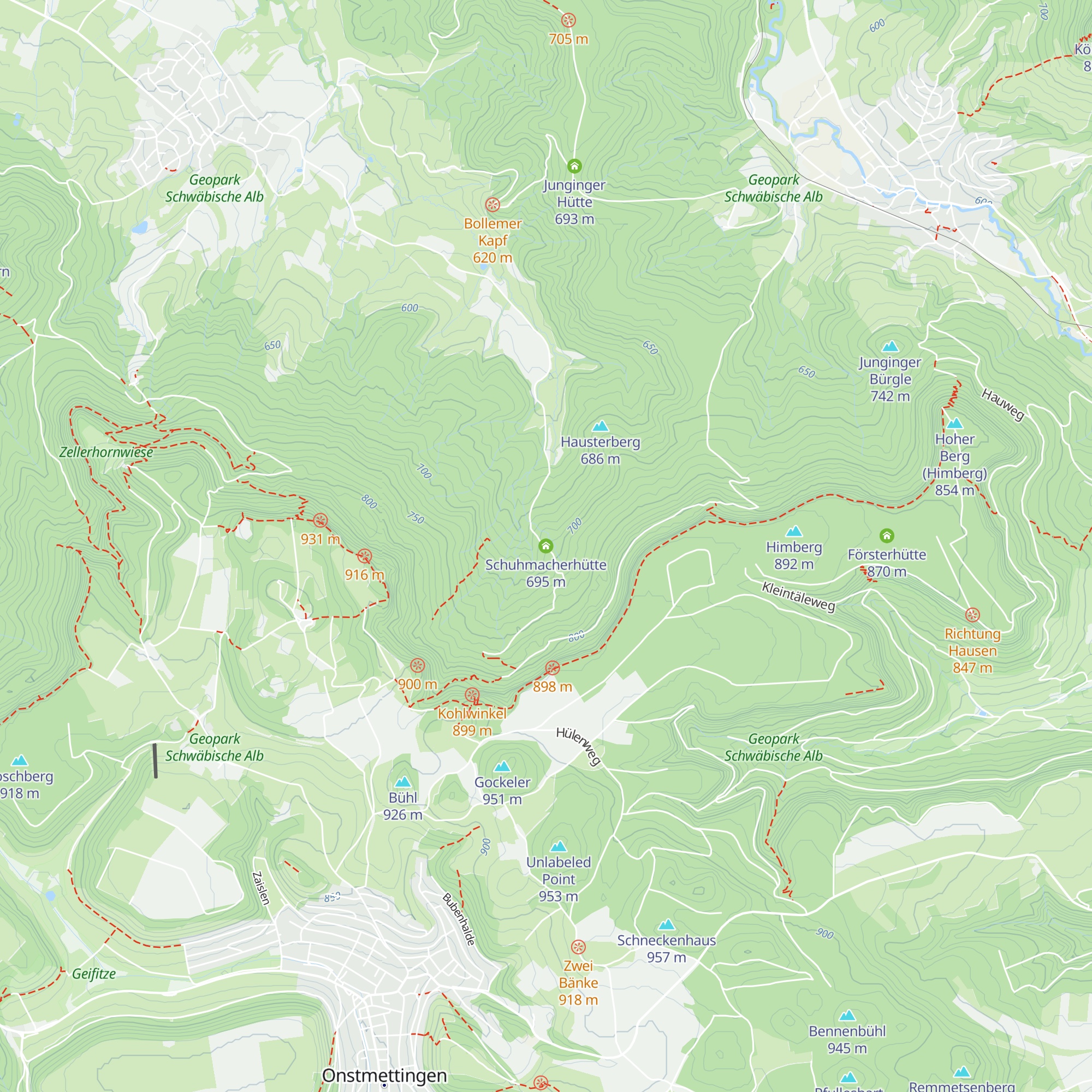 Schuhmacherhütte map