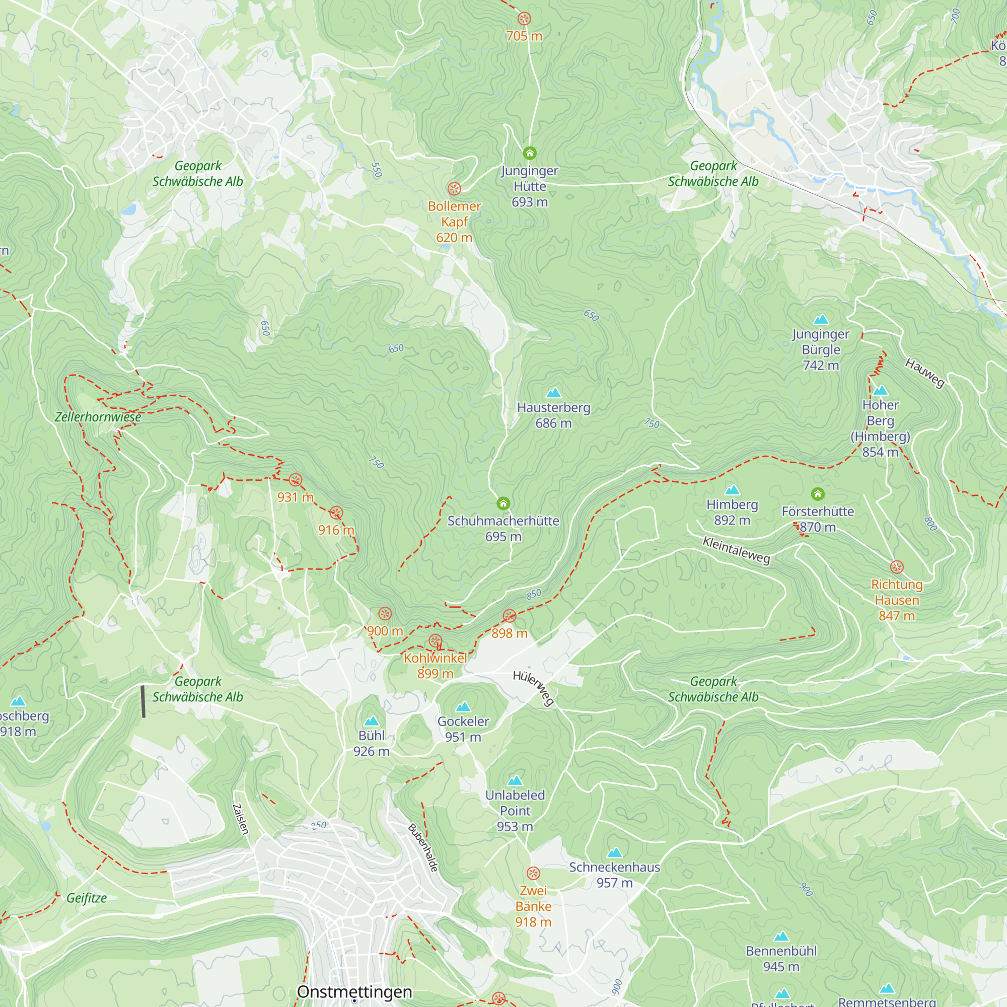 Schuhmacherhütte map