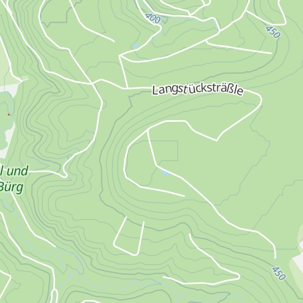 Map of Hannesles Hütte