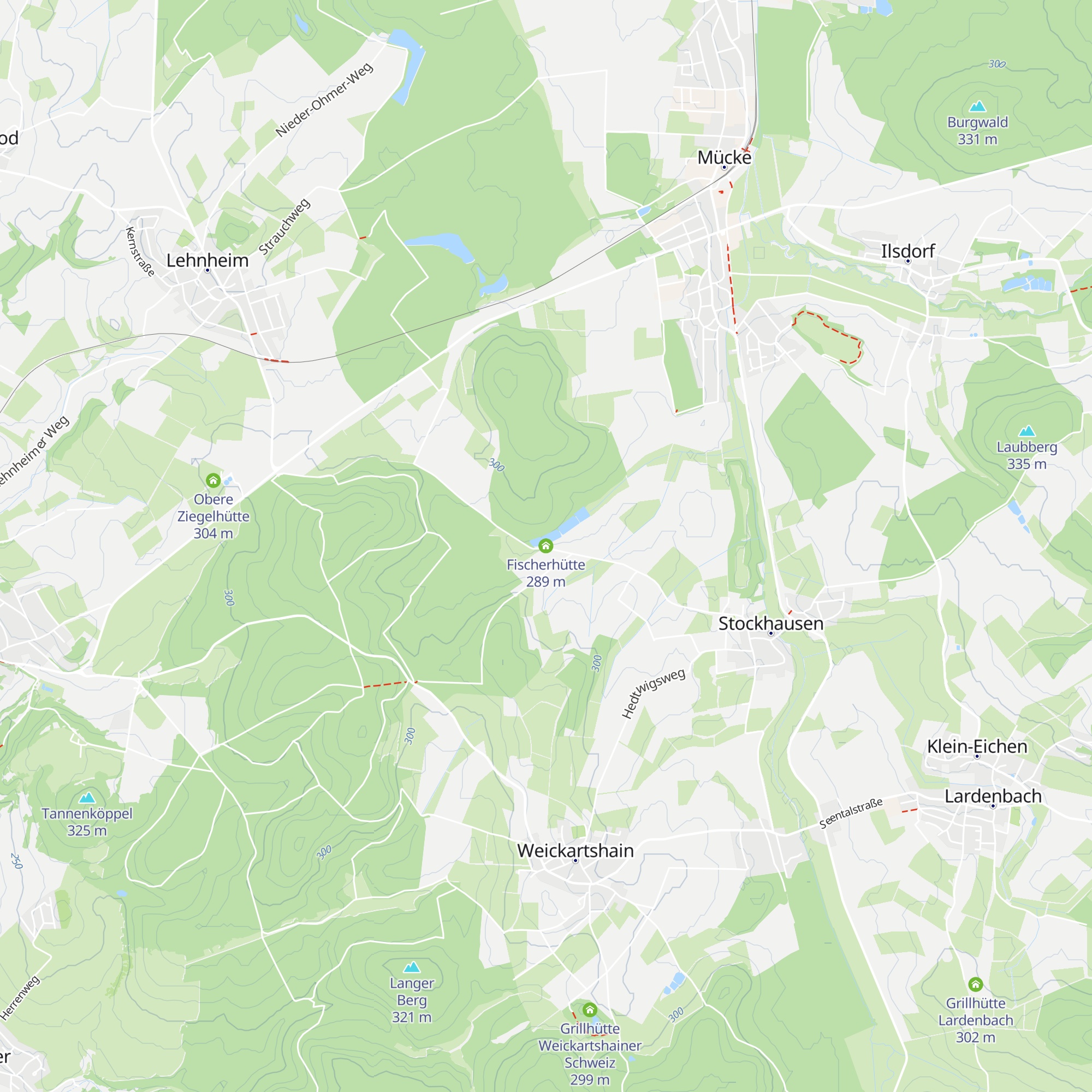 Fischerhütte map