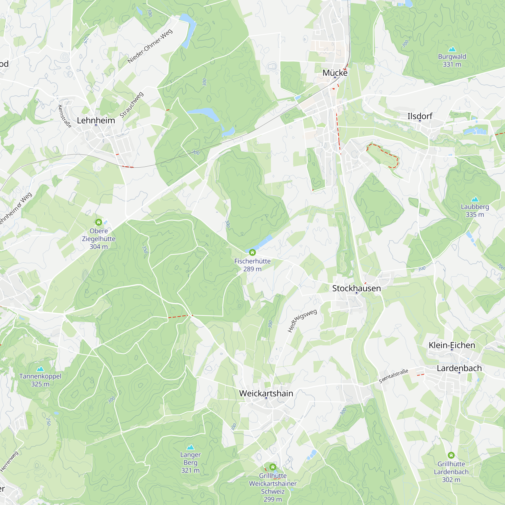 Fischerhütte map