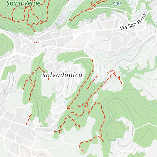 Map of Monte Cucco