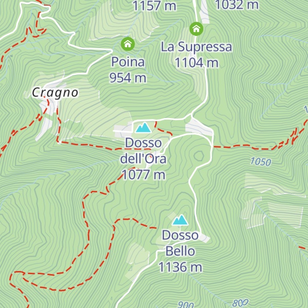 Map of Agriturismo Alpe La grassa