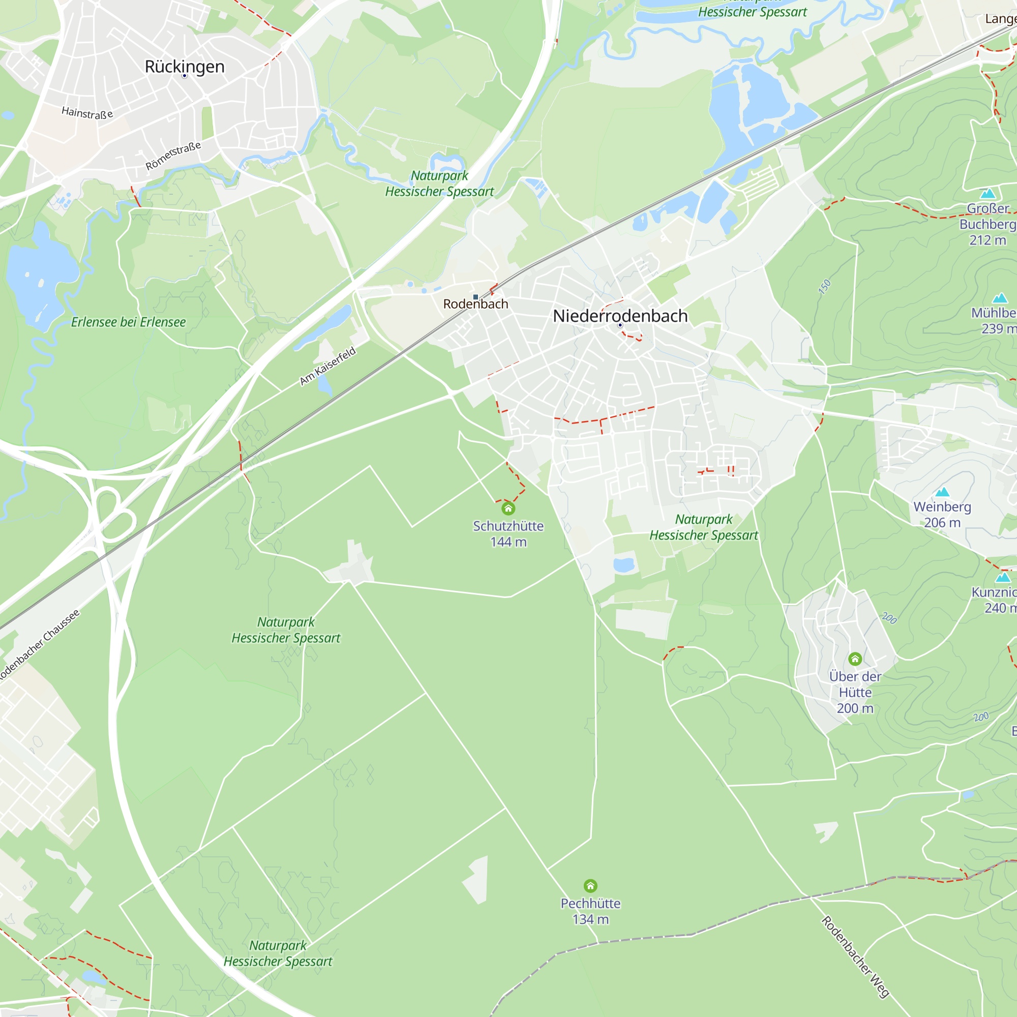 Schutzhütte map