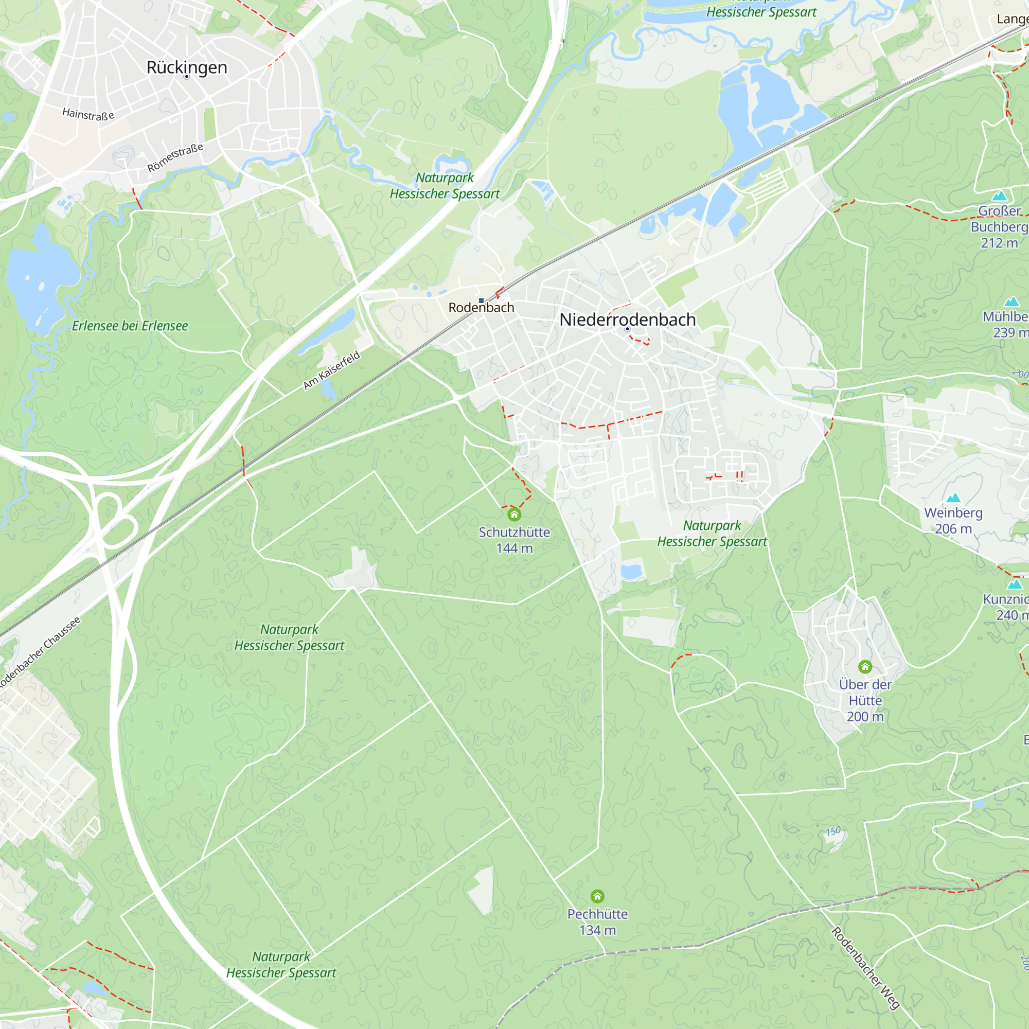 Schutzhütte map