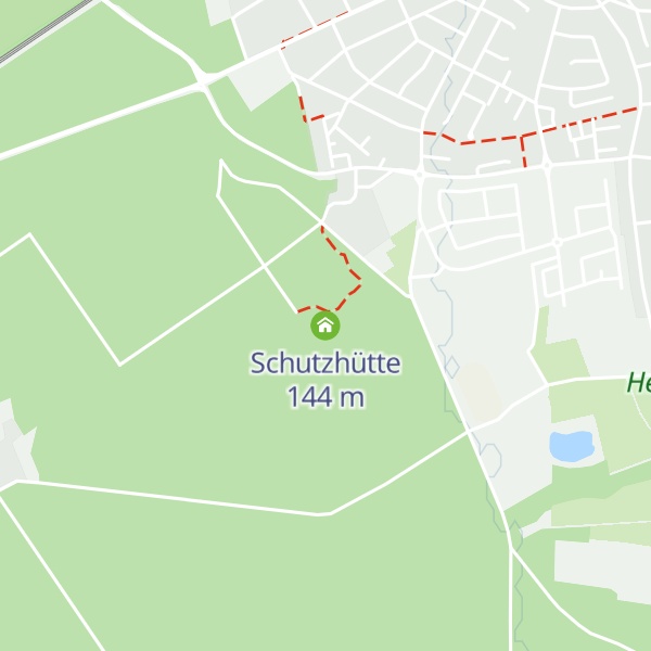 Map of Schutzhütte