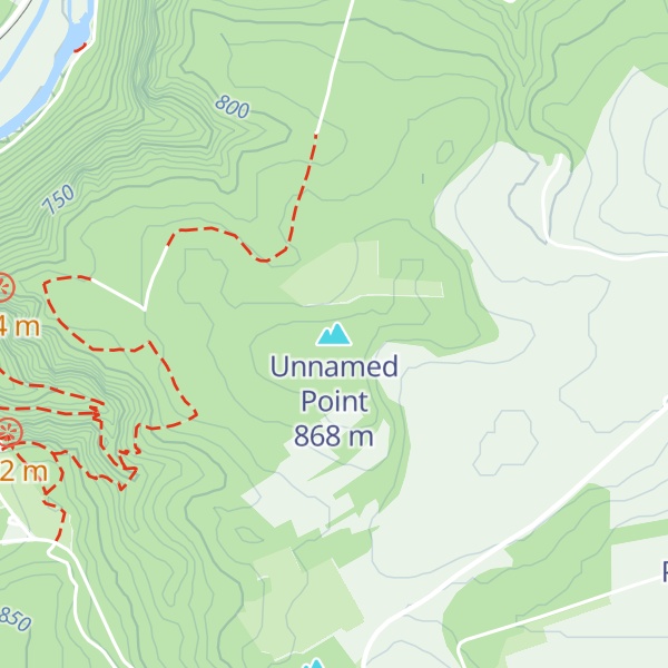 Map of Unnamed Point