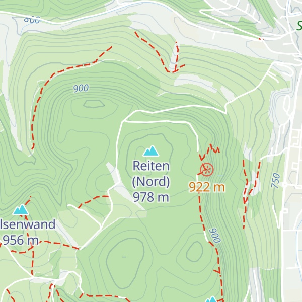 Map of Reiten (Nord)