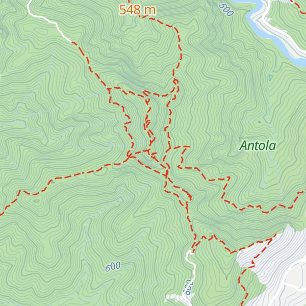 Map of Bivacco Città di Busalla